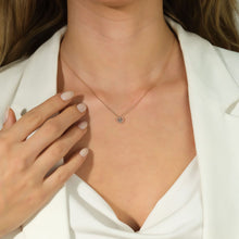 14K Natural Diamond Solitaire in Heart Shape Halo