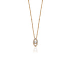 14K Natural Diamond Solitaire in Marquise Shape Halo