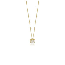 14K Natural Diamond Pave Locket