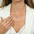 14K Natural Diamond Pave Locket