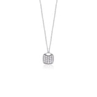 14K Natural Diamond Pave Locket