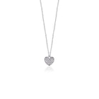 14K Natural Diamond Pave Heart