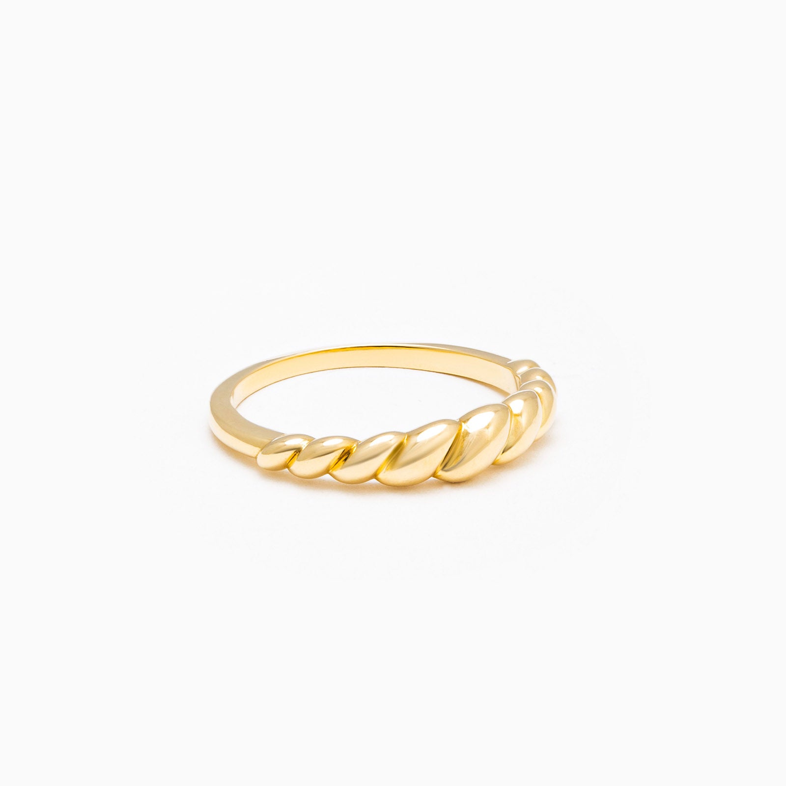 14K Rope Dome Ring