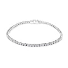 18K Natural Diamond Tennis Bracelet