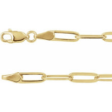 14K Bold Paperclip Chain 3.85 mm Bracelet