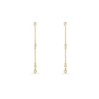 14K Lab Grown Marquise Diamond Earring Drop