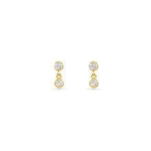 14K Lab Grown Diamonds Mini Drop