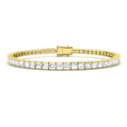 18K Diamond Baguette 4.93ct Tennis Bracelet