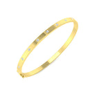 9K Scattered Natural Diamond Bangle