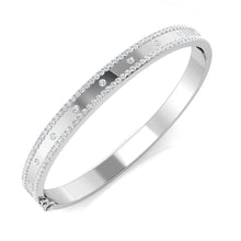 9K Natural Diamond 1.77ct Bangle