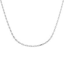 18K Gold and Natural Diamond 2.46ct Paperclip Necklace