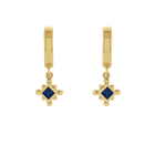 14K Natural Gemstone Beaded Earring Dangle