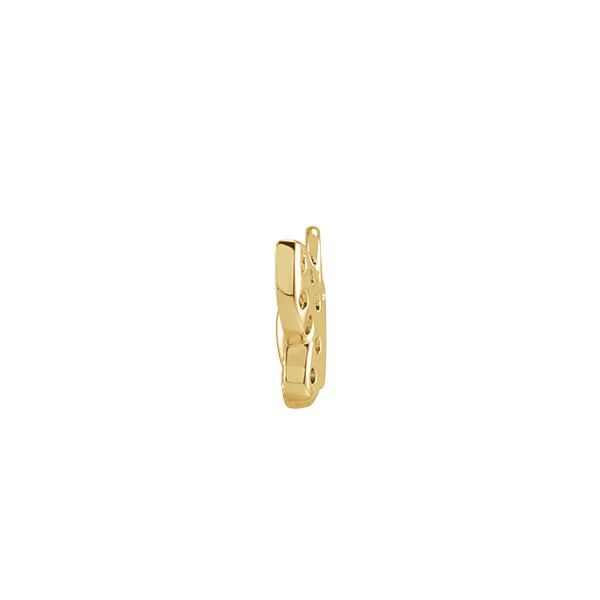 14K Natural Diamond Butterfly Earring Dangle