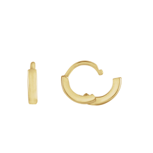 14K Classic Hinged Hoop Earrings
