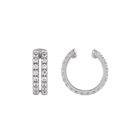 14K Lab Grown Diamond 0.50ct Double Row Ear Cuff