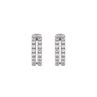 14K Lab Grown Diamond 0.50ct Double Row Ear Cuff