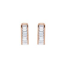 14K Lab Grown 0.75ct Diamond Baguettes Ear Cuff