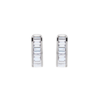 14K Lab Grown 0.75ct Diamond Baguettes Ear Cuff