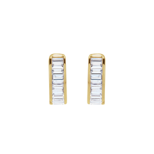 14K Lab Grown 0.75ct Diamond Baguettes Ear Cuff