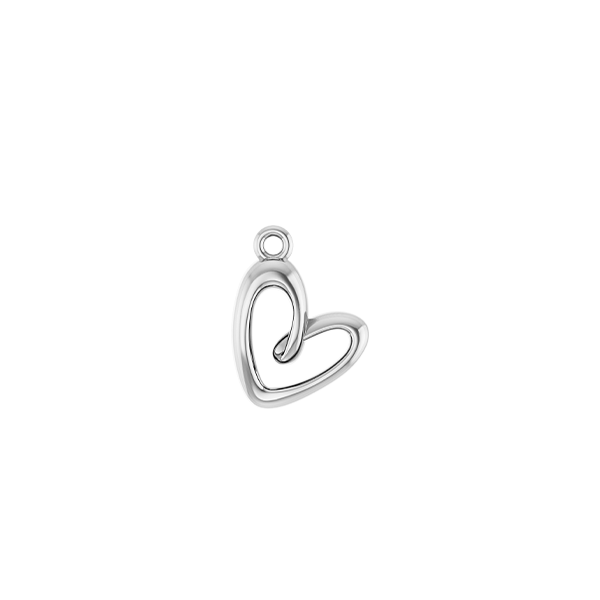 14K Fancy Heart Earring Dangle