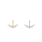 14K Akoya Pearl and Natural Diamond Earring Jacket