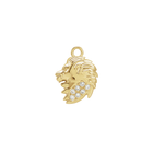 14K Natural Diamond Zodiac Earring Dangle