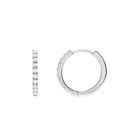 14K Lab Grown Diamond Hoops Earring