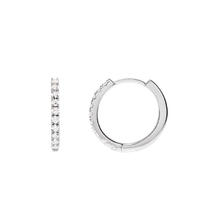 14K Lab Grown Diamond Hoops Earring