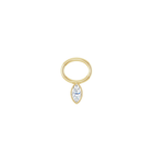 14K Diamond Marquise Earring Dangle