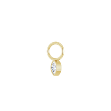 14K Diamond Marquise Earring Dangle