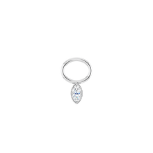 14K Diamond Marquise Earring Dangle