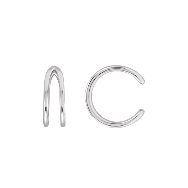 14K Negative Space Ear Cuff