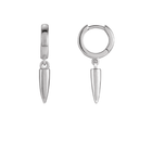 14K Spike Hoop Earring
