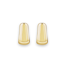 14K Square Hinged Hoop Earrings