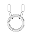 14K Circle Charm Necklace